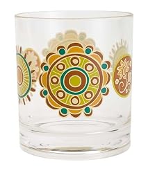 Zak Designs Eden Floral 14-Ounce Polystyrene DOF Tumbler