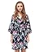 Skyfitting Women's Floral Kimono Bathrobe, Short Soft Cotton Bridesmaid Robes