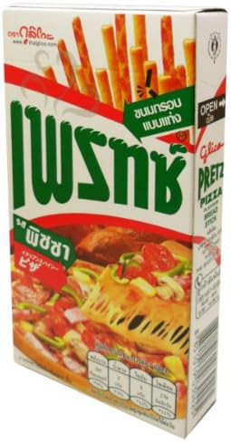 Glico Pretz Bread Stick Pizza Flavour 36G (1.27 Oz) X 3 Boxes