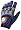 Evil 07 Men's Paintball Gloves - Small - Blue