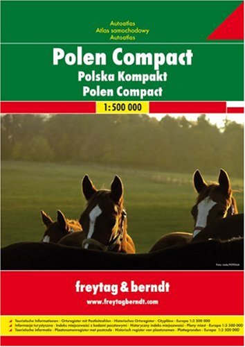 Poland Compact Road Atlas