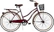 Huffy 26-Inch Ladies Cruiser Deluxe Bike (Raspberry)