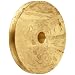 Boston Gear G1218 Grooved Pulley, Fits Round Belts 0.1875" or Smaller, 0.250" Face, Brass
