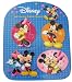 Disney Mickey and Minnie Mouse 4 PC Die-Cut Rubber Magnet Set