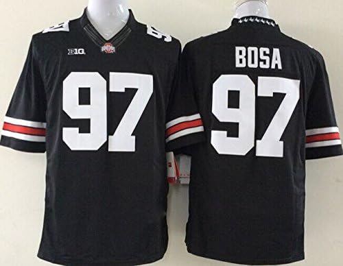 MNY Men's Football Shirt Ohio State Buckeyes NO.97 Bosa NCAA Ohio State Buckeyes Football Jersey