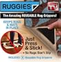 Ruggies Reusable Rug Grippers- Set of 8