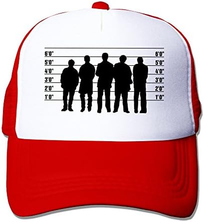 The Usual Suspects Crime Thriller Fitted Hats Style Hat Hip-Hop Red