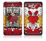 Rose Heart Protective Skin Cover Decal Sticker for HTC Aria Cell Phone