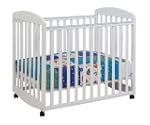 DaVinci Alpha Mini Rocking Crib - White