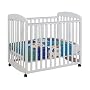 DaVinci Alpha Mini Rocking Crib - White