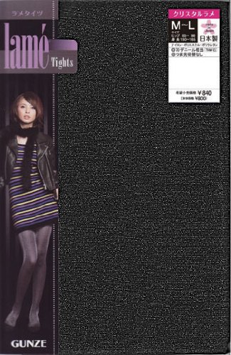 [Tuche Color ] クリスタルラメタイツ70デニール