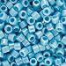 Miyuki Delica Seed Beads 11/0 Opaque Light Blue AB DB164 8 Grams