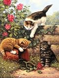 Royal & Langnickel Painting by Numbers Junior Small Art Activity Kit, Kittens at Play