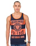 Akademiks Single Jersey Tank Top Navy M Akademiks Single Jersey Tank Top Navy M