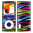 For Apple iPod Nano 5 Hard Plastic Case Zebra Stripes