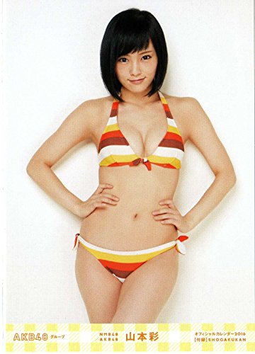 AKB48 公式生写真 AKB48グループ オフィシャルカレンダー 2016 封入特典　山本　彩