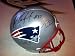Rob Gronkowski, Tom Brady, & Wes Walker Autographed Hand Signed Patriots Full Size Helmet
