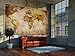 LB Prepasted Wall Mural Foto Wall Decor, World Map, 82.7 inch- 55.5 inch WITH BONUS ONLY FOR YOU