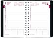 Brownline 2012 Daily Planner, Twin-Wire, Black, 8 x 5-Inches (CB634W.BLK)
