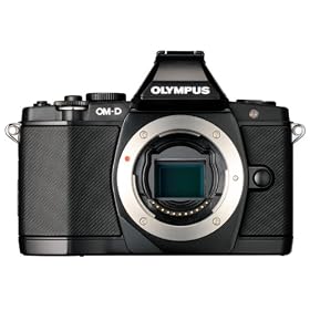 Olympus OM-D E-M5 16 MP Live MOS Interchangeable Lens Camera with 3.0-Inch Tilting OLED Touchscreen [Body Only] (Black): Camera &amp; Photo