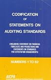 Codification of Statements on Auditing Standards: Numbers 1 to 62