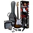 Electric Guitar Package - Includes Guitar, Amp, Strap and Instructional DVD SX RST 3TS w/GA1065