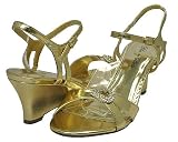 Blossom Lizzy-1 Gold Women Sandal