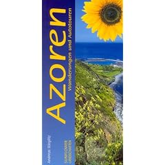 Landschaften der Azoren. Sunflower Landschaften. Wanderungen und Autotouren