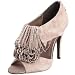 Bourne Women’s Mena Truffle Suede Heel