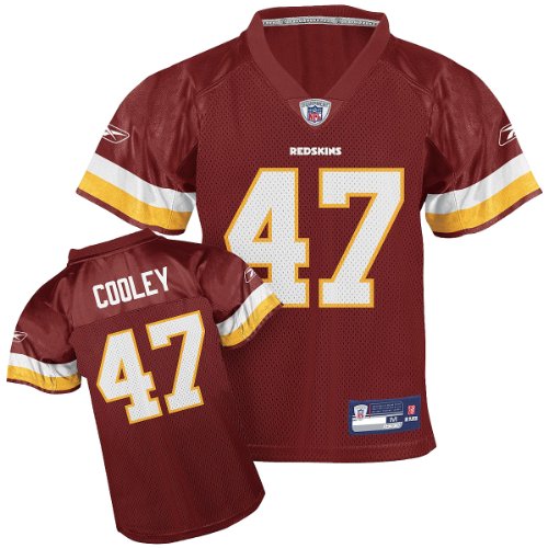 Reebok Washington Redskins Chris Cooley Boys Replica Jersey Kids 4 Small