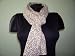 Brown and white 100% Cotton Printed Scarf