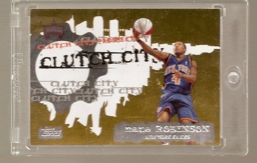 2006 07 Topps Clutch City Prospects Nate Robinson New York Knicks Basketball Card # 7 - Mint Condition - Shipped in Protective Acrylic Display Case