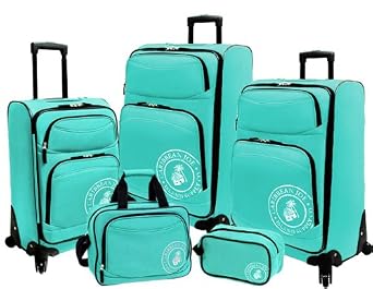 Carribbean Joe Coral Reed 5 Piece Set Expandable