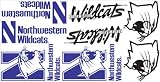 NCAA Northwestern Wildcats Skinit Car Decals