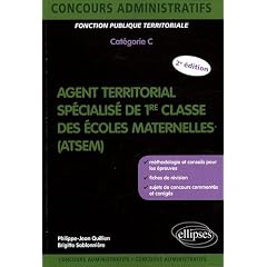 Agent Territorial Specialise des Ecoles Maternelles (Atsem)Deuxi�me Edition