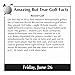 Amazing But True Golf Facts 2015 Day-to-Day Calendar