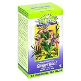 Seelect Tea, Tea Bags, Ginger Root, 24-Count Boxes (Pack of 6) (Pack of 6)