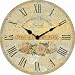 Boutique Roses 14&rdquo; Wide Wall Clock