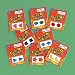 Stick-On Earring Gems (144 pr)