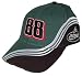 Sporting Goods : Dale Earnhardt Jr. NASCAR #88 Green & Black AMP Ball Cap