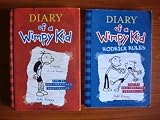 Diary of a Wimpy Kid ~ Rodrick Rules (Set of 2 Jeff Kinney Books)