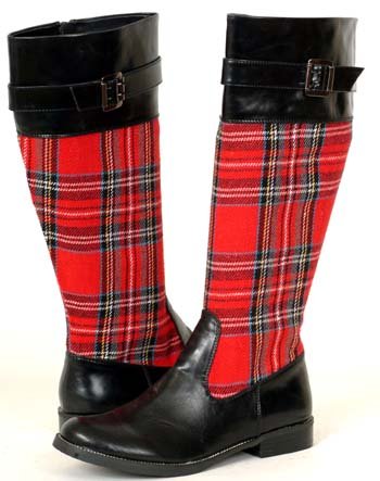 Women's RED Boots Knee High Dress Classic Style