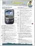 RIM BlackBerry 8700 Quick Source Guide