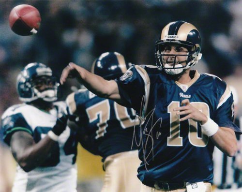 Marc Bulger St. Louis Rams - Action - Autographed 8x10 Photograph