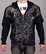 Silver Star Men's ANDERSON SPIDER SILVA UFC Hoodie