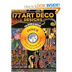 177 Art Deco Designs (CD Rom & Book)