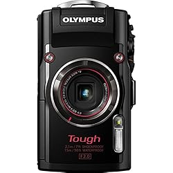OLYMPUS デジタルカメラ STYLUS TG-4 Tough ブラック 1600万画素CMOS F2.0 15m 防水 100kgf耐荷重 GPS+電子コンパス&内蔵Wi-Fi TG-4 BLK