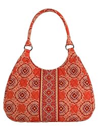 Vera Bradley Large Hobo in Paprika