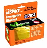 Grabber Outdoors The Original Space Brand Emergency Survival Blanket- Gold/Silver (Pack of 3)