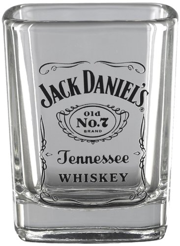Jack Daniel s Licensed Barware Label Logo Shot Glass